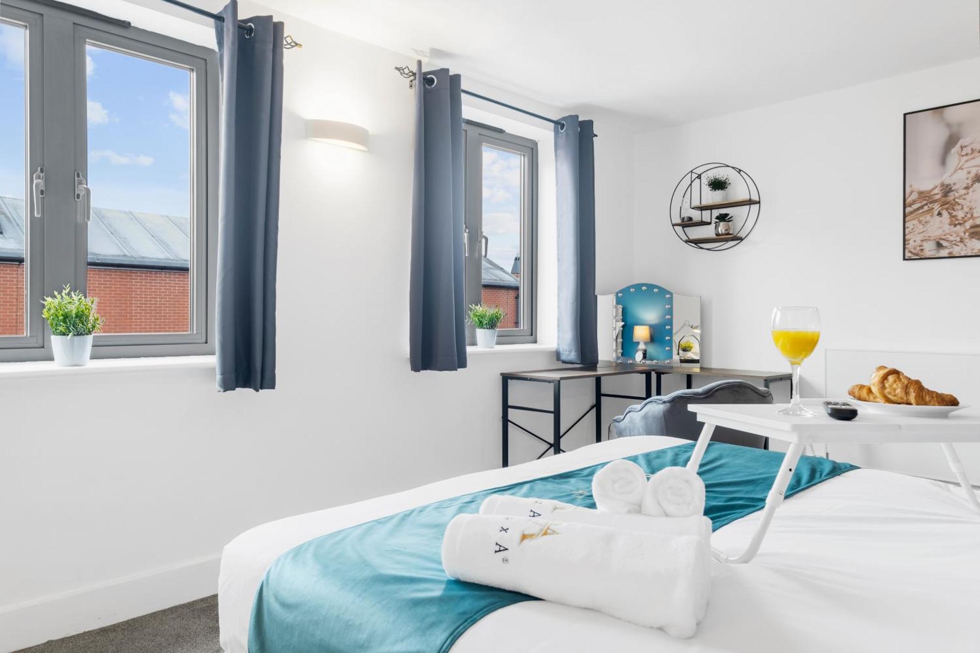 Pluxa Globe - Spacious Apartment In Jq With Parking 버밍엄 외부 사진