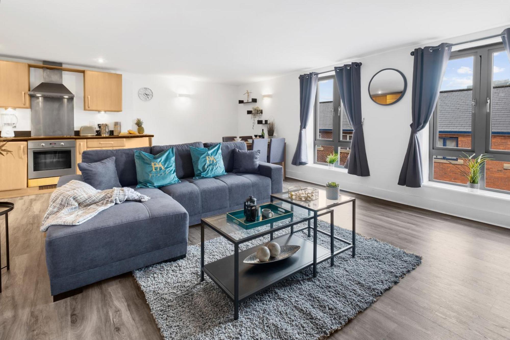 Pluxa Globe - Spacious Apartment In Jq With Parking 버밍엄 외부 사진
